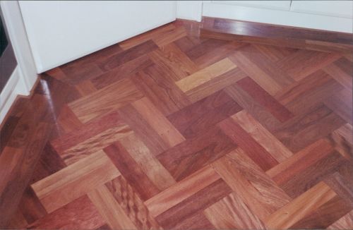 Block Parquetry Double Herringbone Pattern